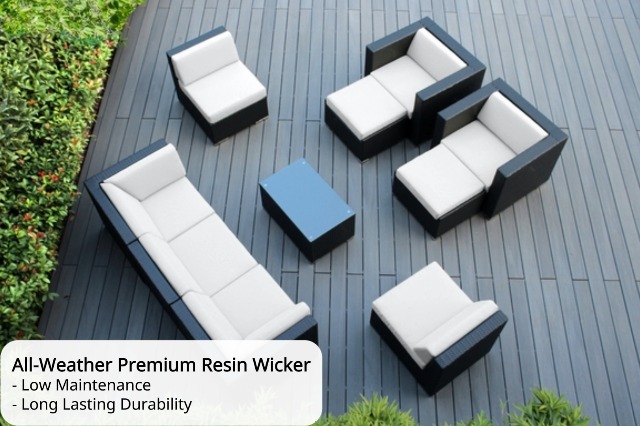 Amazon.com: Fully Assembled Ohana Outdoor Patio Furniture with